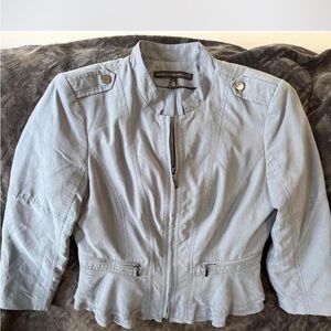 White House Black Market cropped jacket